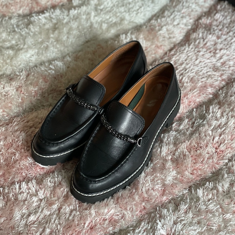 Franco Sarto lug sole loafers